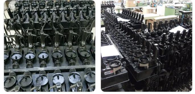 KREA Swiss production line of finished sprayers